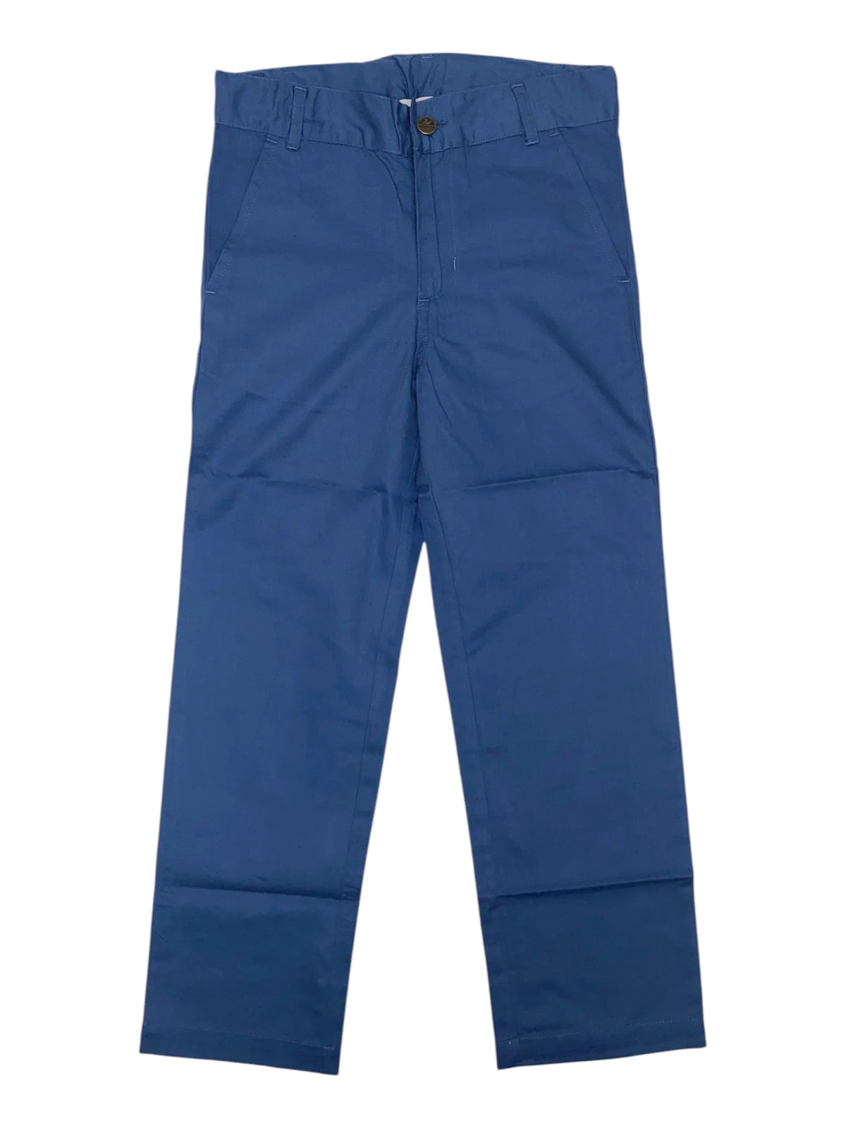 Navy Elastic Waist Pants