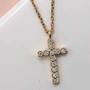 Gold Plated Cross Necklace