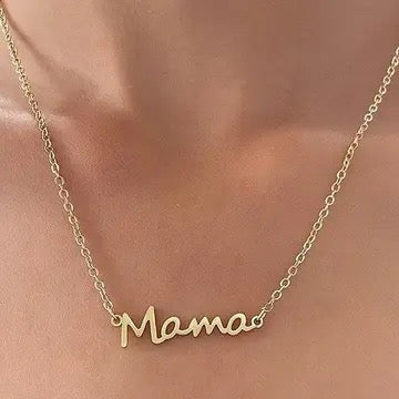 Gold Mama Necklace