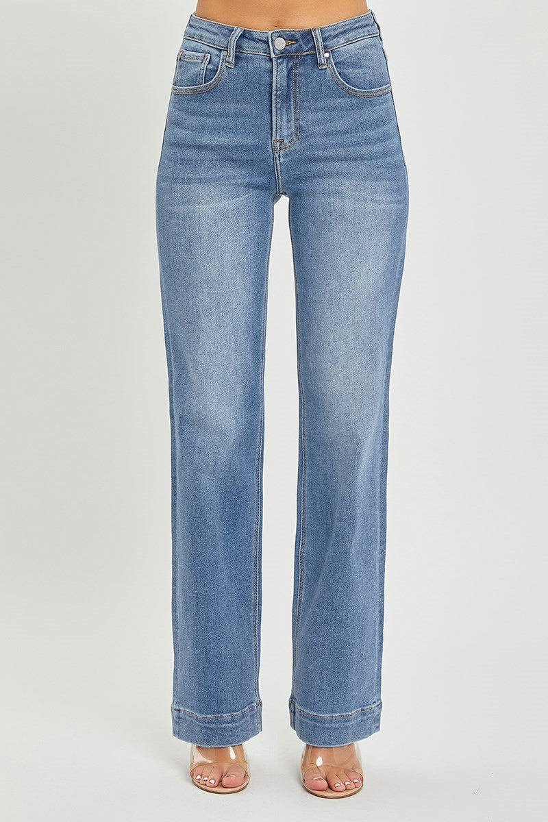 Medium Wash High Waist Jeans