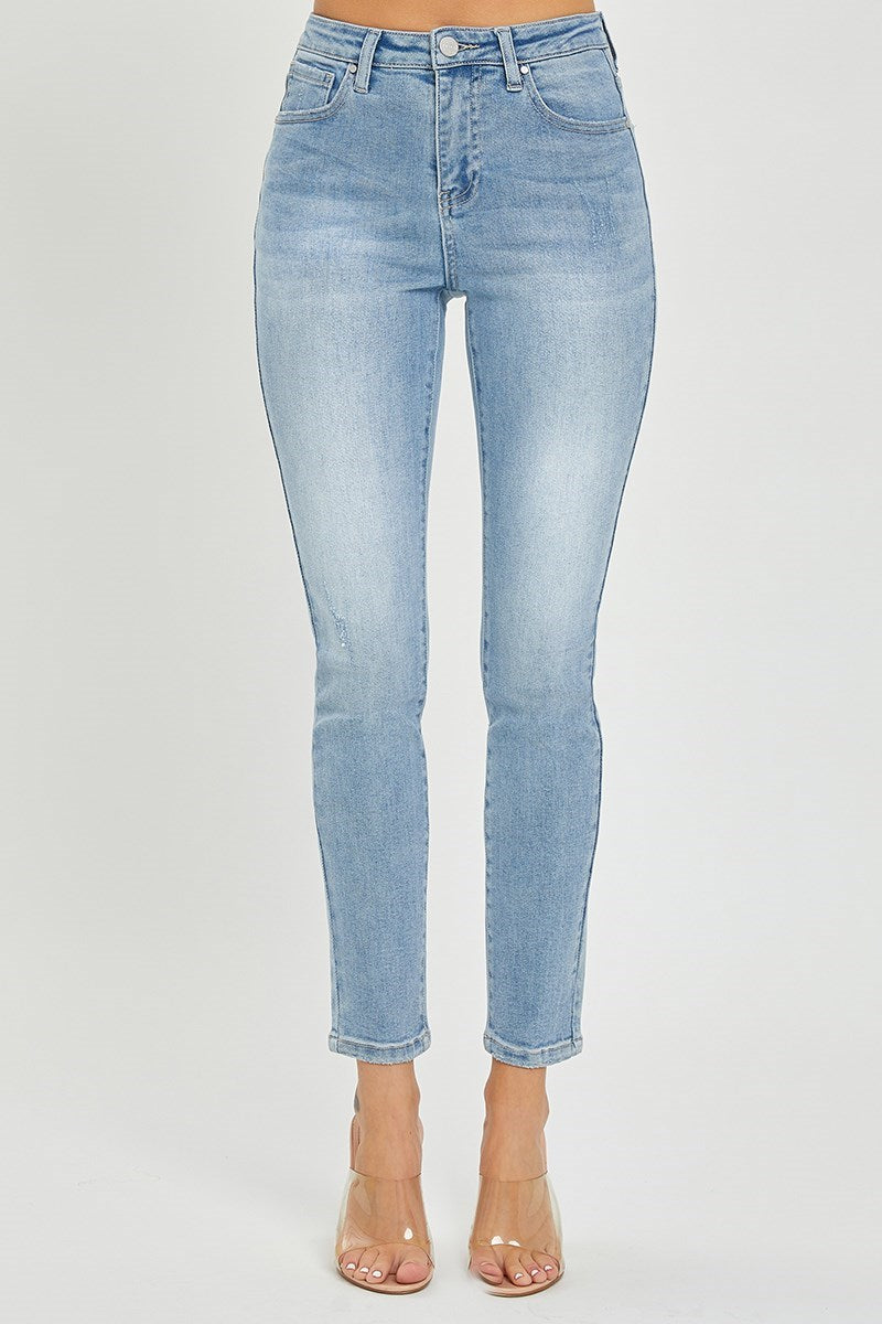 Light Wash Skinny Jeans