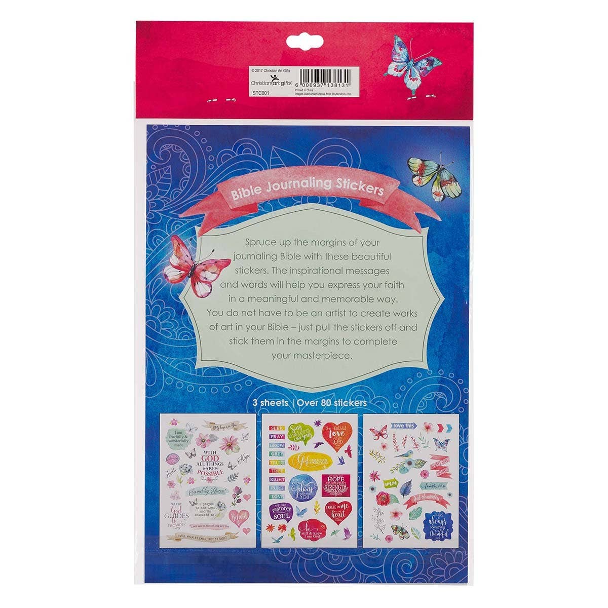 Stickers for Bible Journaling 3 Sheets