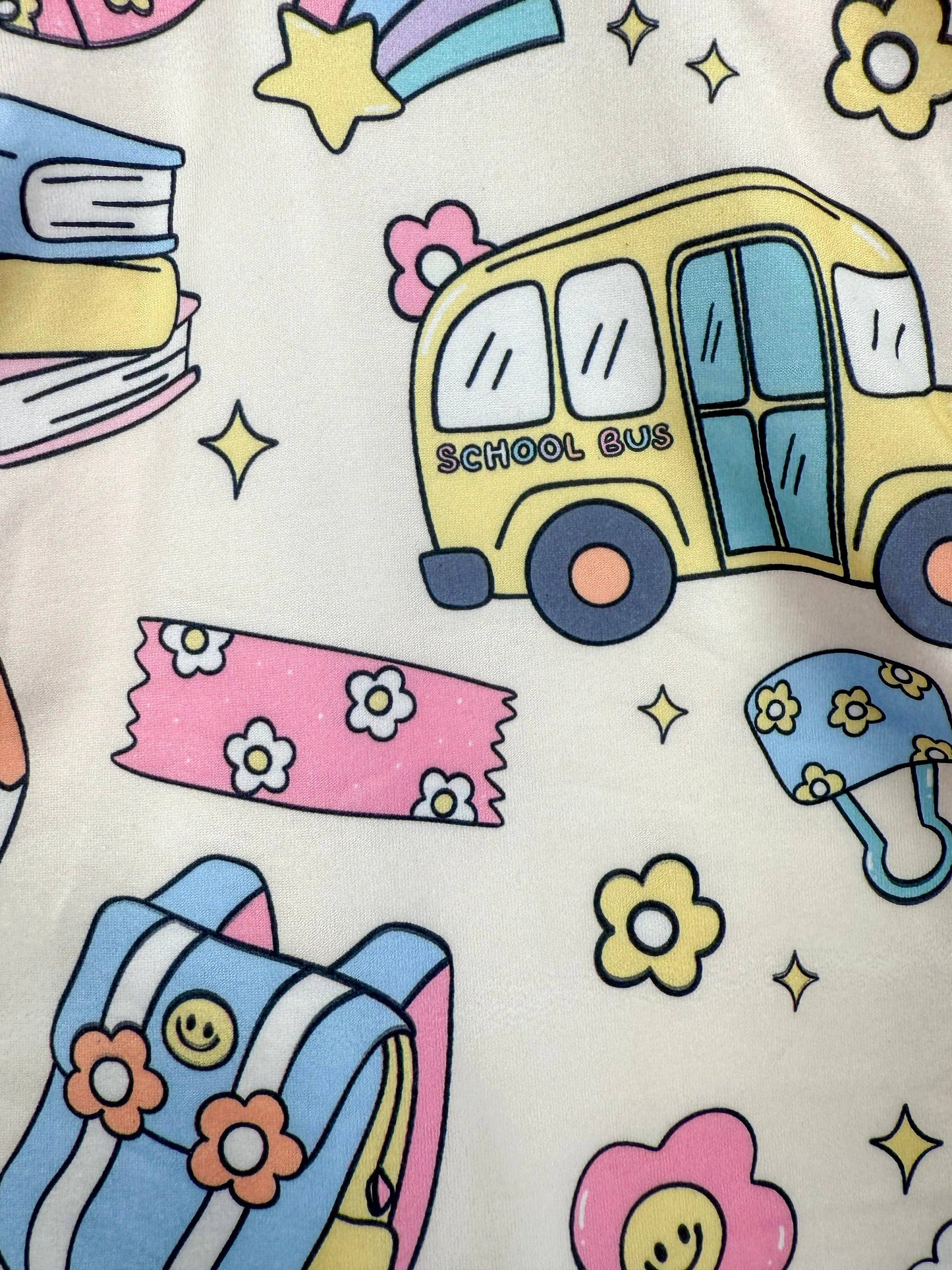 School Buses & Supplies Twirl Dress