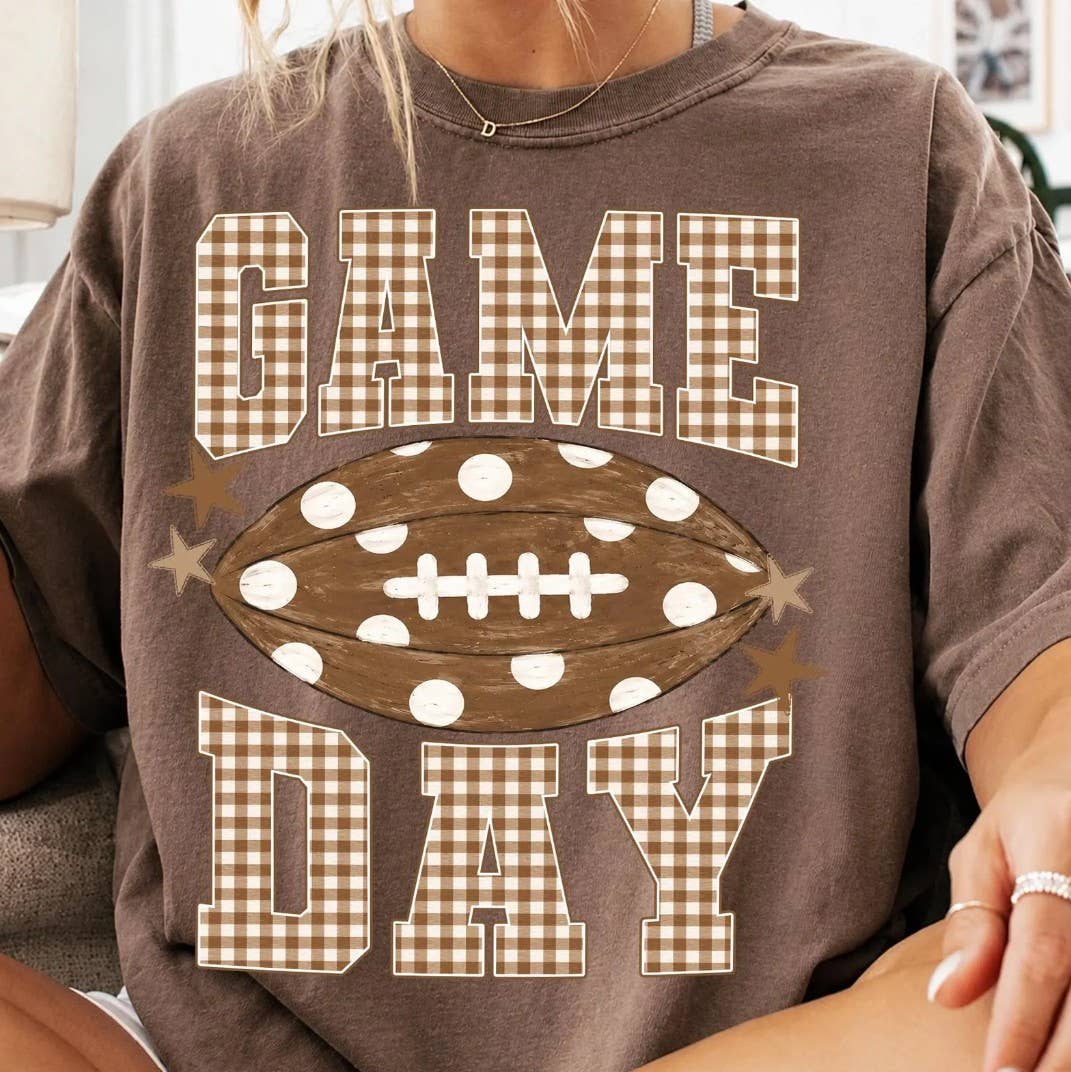 Retro Football Game Day Tee
