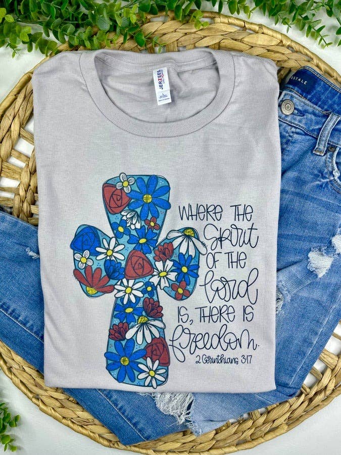 Where the Spirit of the Lord is, There is Freedom (T-Shirt)