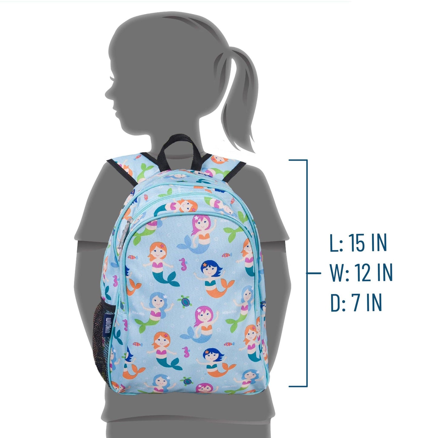 Mermaids Backpack - 15 Inch