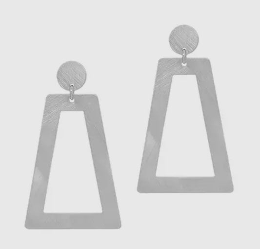 Silver Shape Earrings