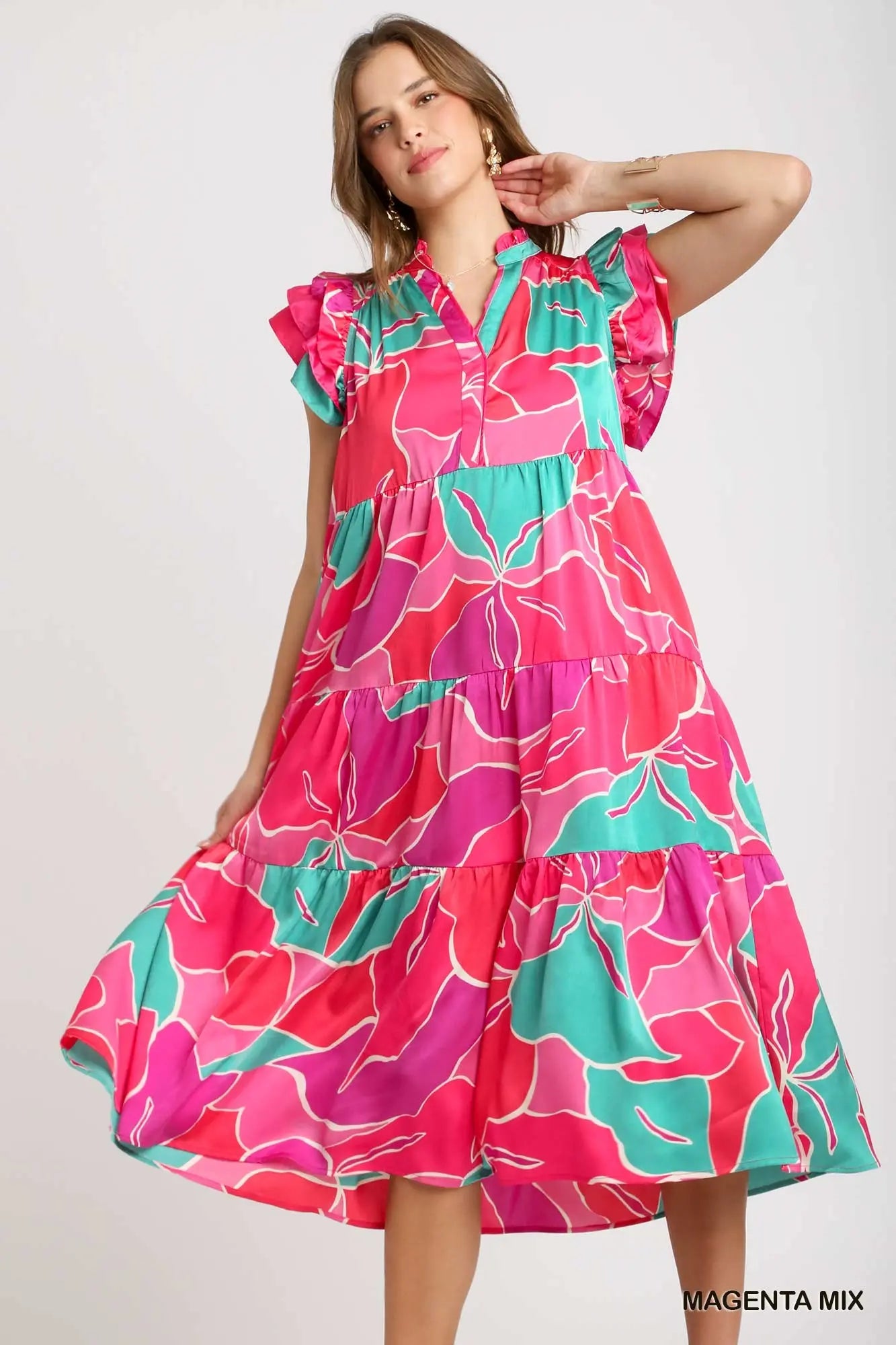 Spring Floral Dress