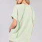 MINERAL WASH VINTAGE SEAM TEE