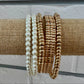 Gold & White Stack