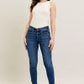 Dark Skinny Straight Jeans