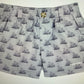 Boys Gray Hunting Dog Shorts