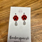 Bulldog Tear Drop Earrings