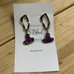 Witch Hat Earrings