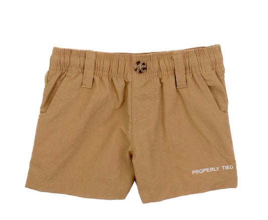 Boys Mallard Shorts Camel