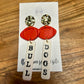 Bulldog Dangle Earrings