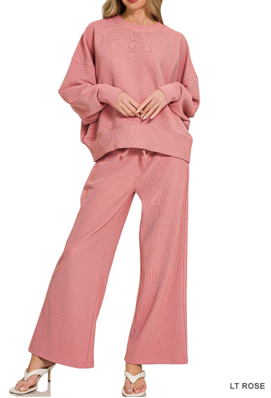 Ribbed Two Piece Set