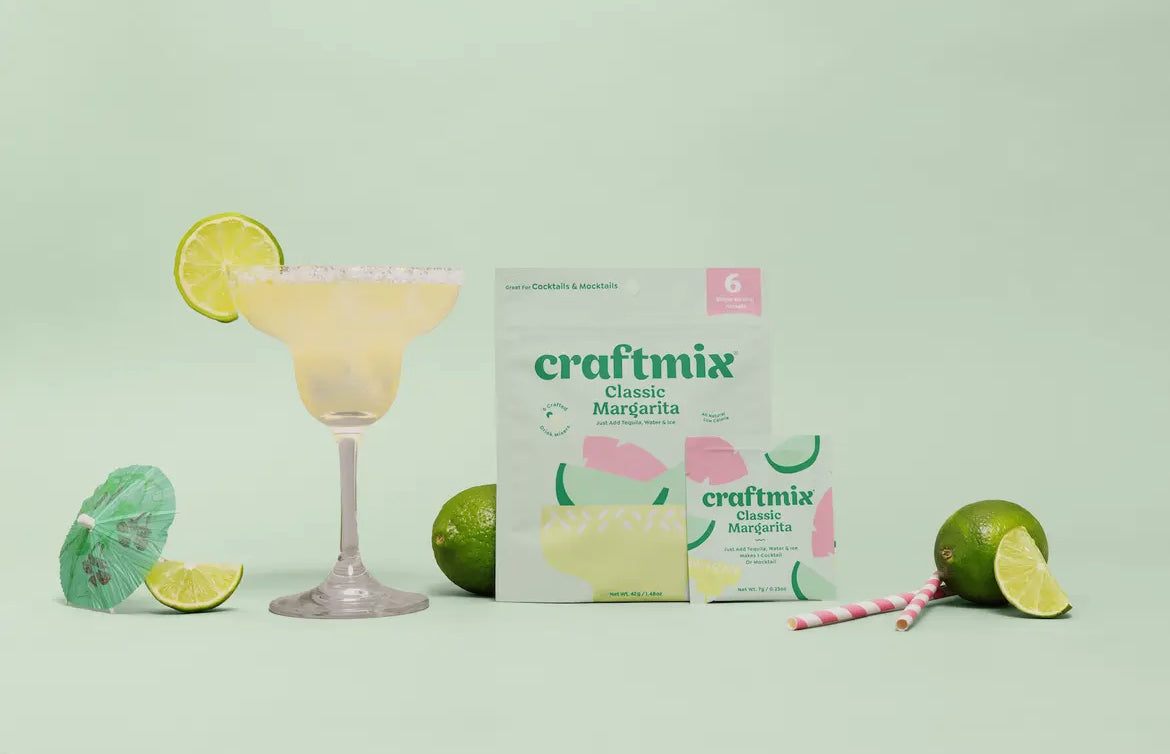 Classic Margarita Mix- 6 Single Servings Per Pack