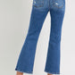 Cropped Bootcut Jeans