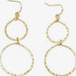 Round Dangle Earrings