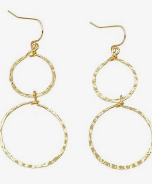 Round Dangle Earrings