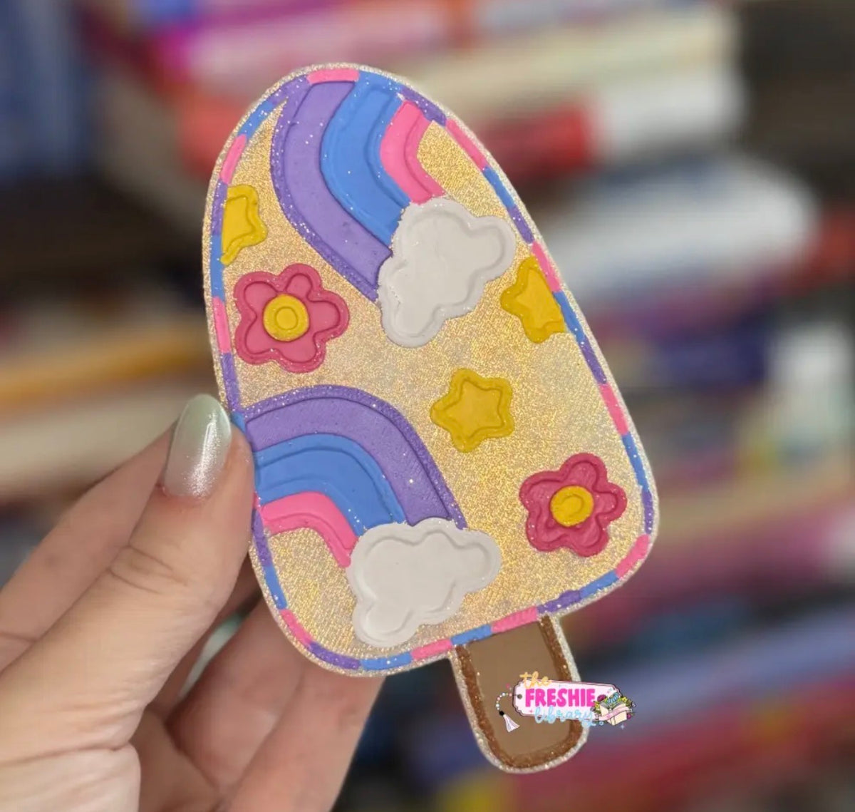 Rainbow Popsicle Freshie