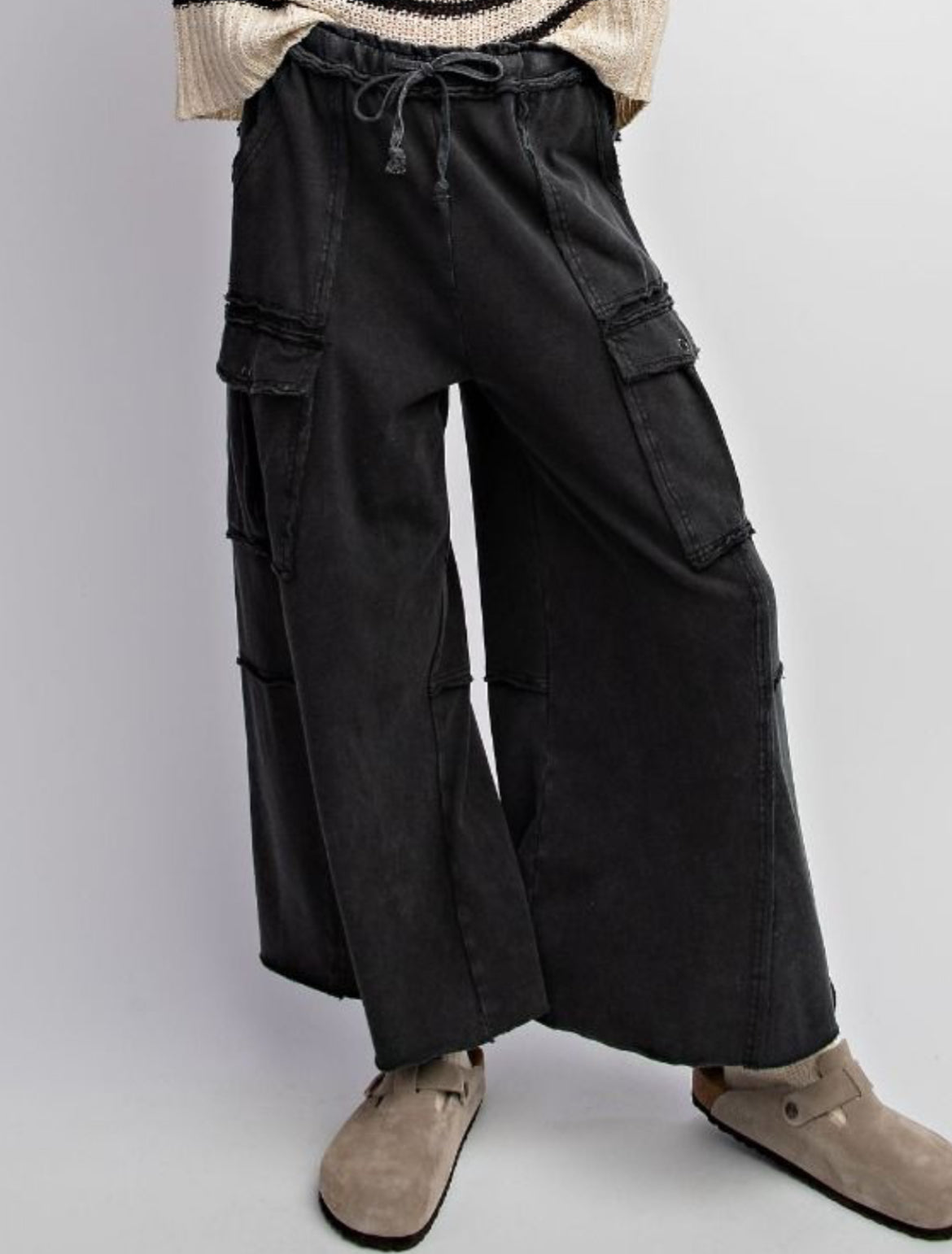 Mineral Wash Cargo Pants