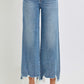 High Rise Crop Hem Jeans