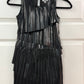 Black Pleated Dress