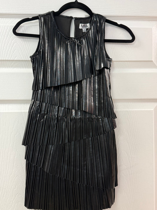 Black Pleated Dress