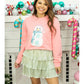 Glitter Snowman Top