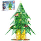 PicassoTiles 106pc Holiday Tree Magnetic Tile Building Set