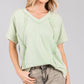 MINERAL WASH VINTAGE SEAM TEE