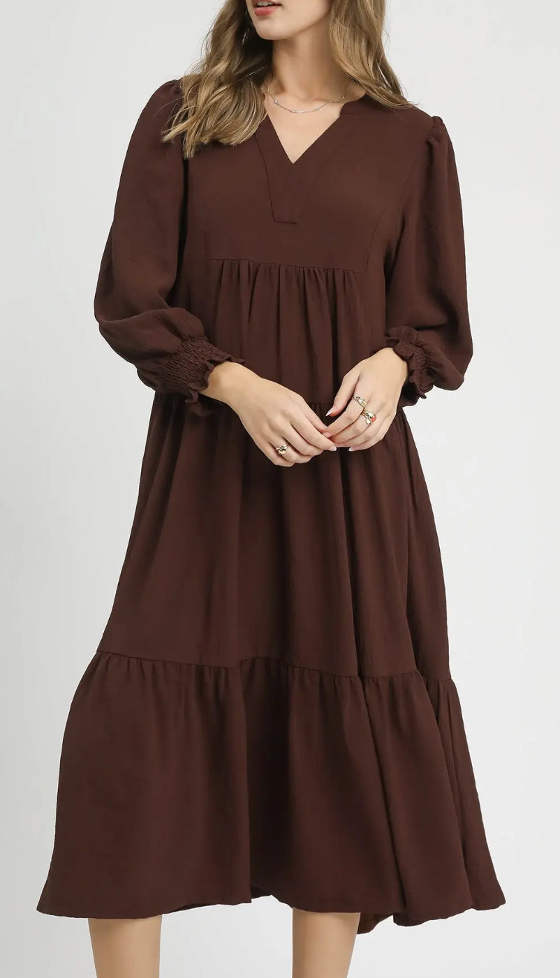 Long Sleeve Midi Dress