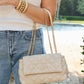 Leigh Quilted Crossbody Nude Quilted DQ