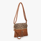 Tara Double Zip Crossbody Bag/Wristlet for Women