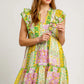 Boho Tiered Mini Dress