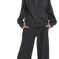 Black Ribbed Set
