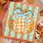 Fall Coquette Pumpkin Graphic Tee