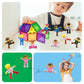 PicassoTiles 16pc Magnetic Tile Characters