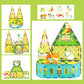 PicassoTiles 52pc Farm Theme Magnetic Tile Building Set