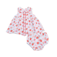Strawberry Bliss - Jill Dress Sleeveless with Bloomer