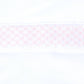 Solid Essentials White Pink Smocked Gown