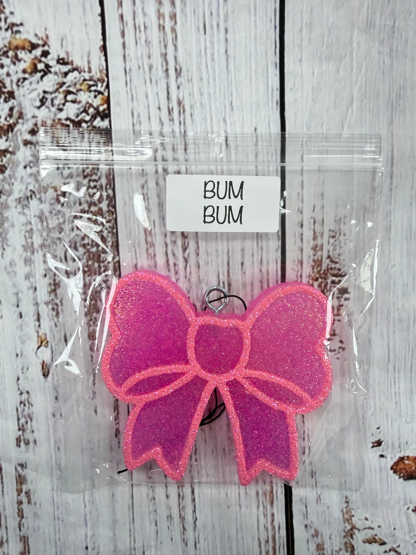 Hot Pink Bow Freshies