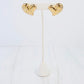 Embellished Heart Earrings