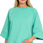 Scuba 3/4 Sleeve Top