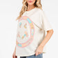BOHO PATCHWORK SMILEY TEE