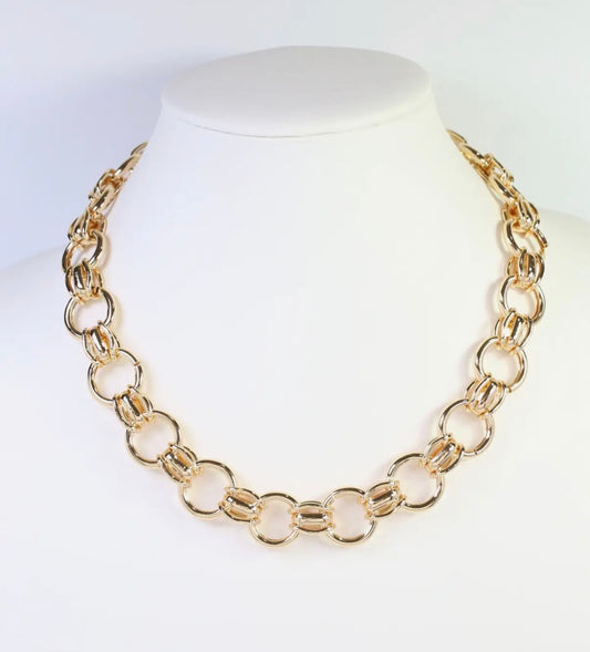 Circle Link Necklace
