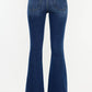 Dark High Rise Bootcut Jeans