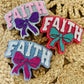 Faith with Bow Car Freshie 